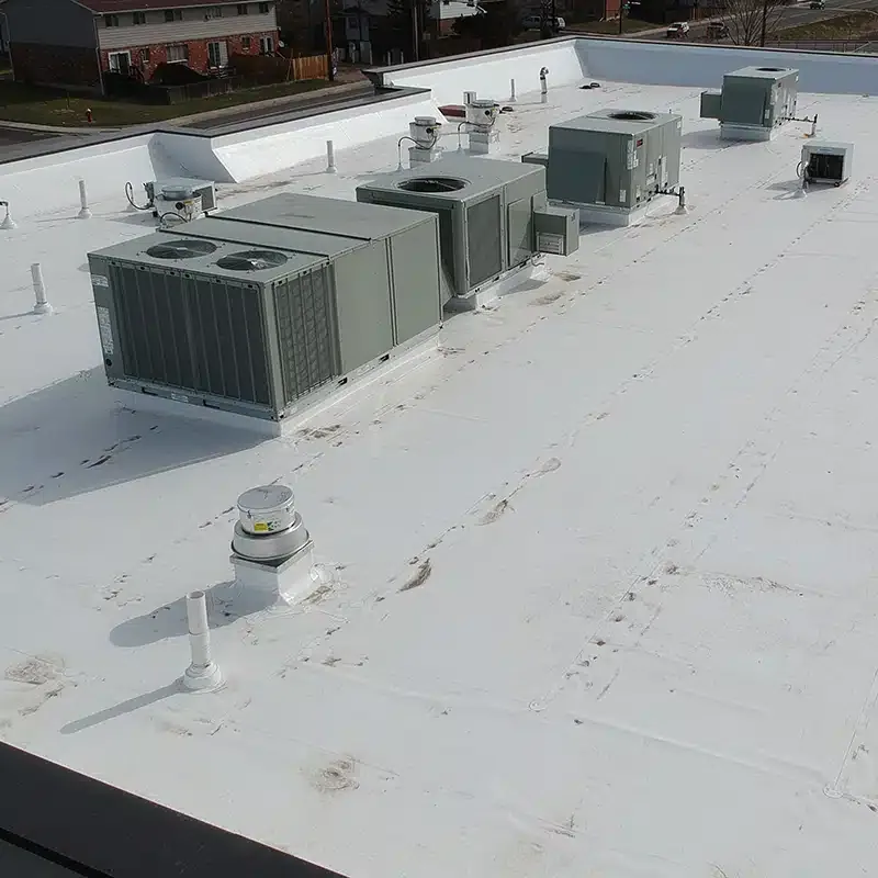 Commercial Roof Flashing Repair in Glendale