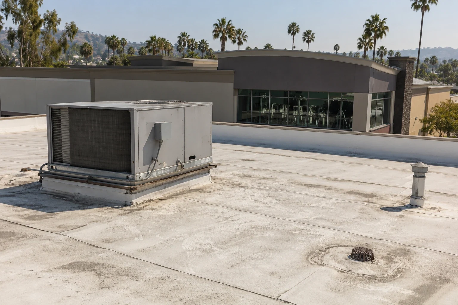 Fitness Center Roofing in Glendale, CA