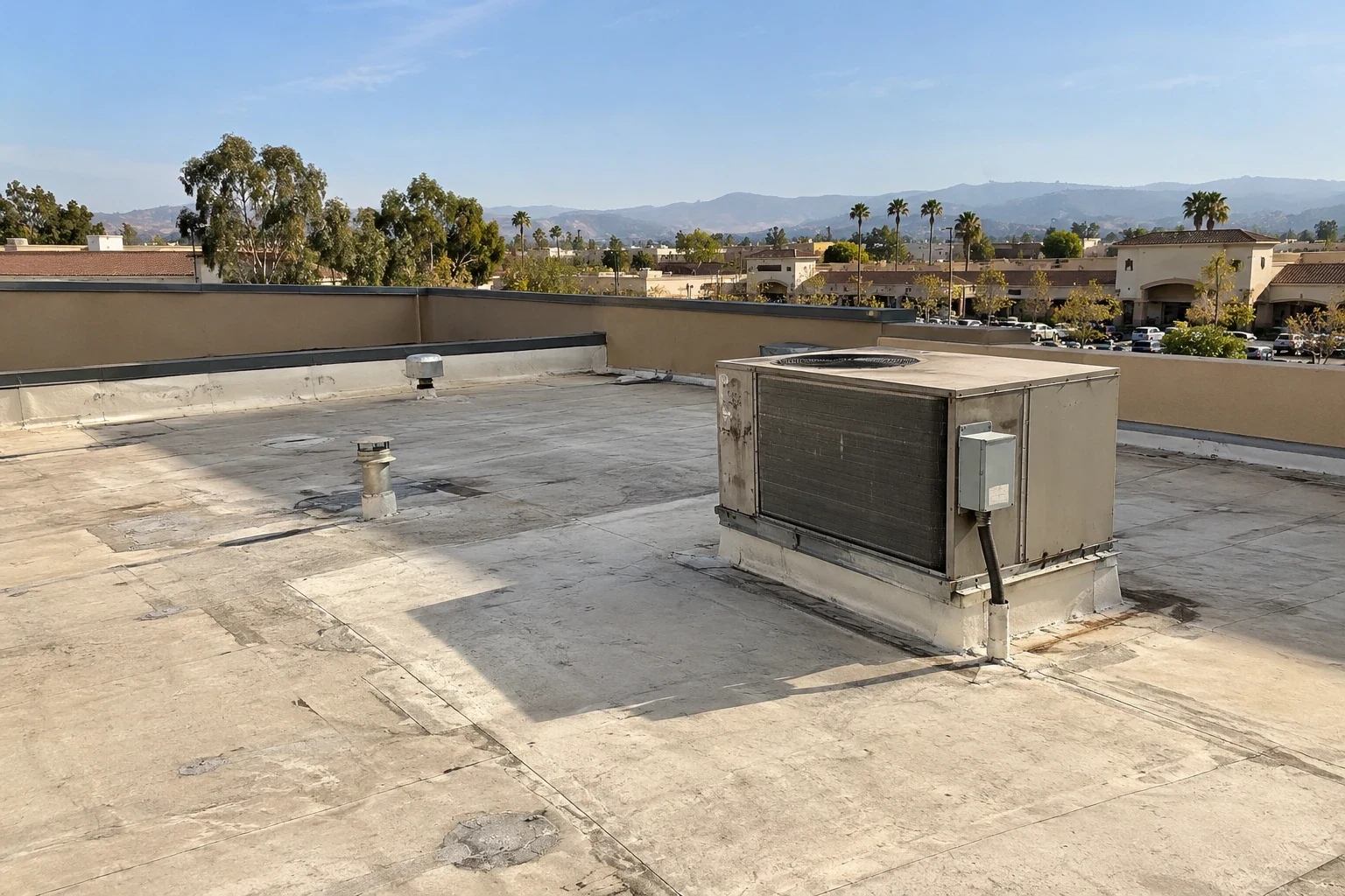 Shopping Center Roofing in Glendale, CA