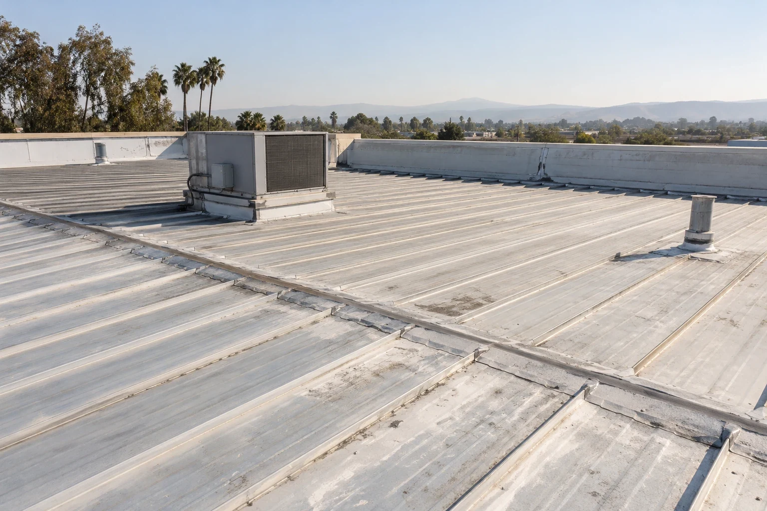 Commercial Metal Roof Retrofit in Glendale, CA
