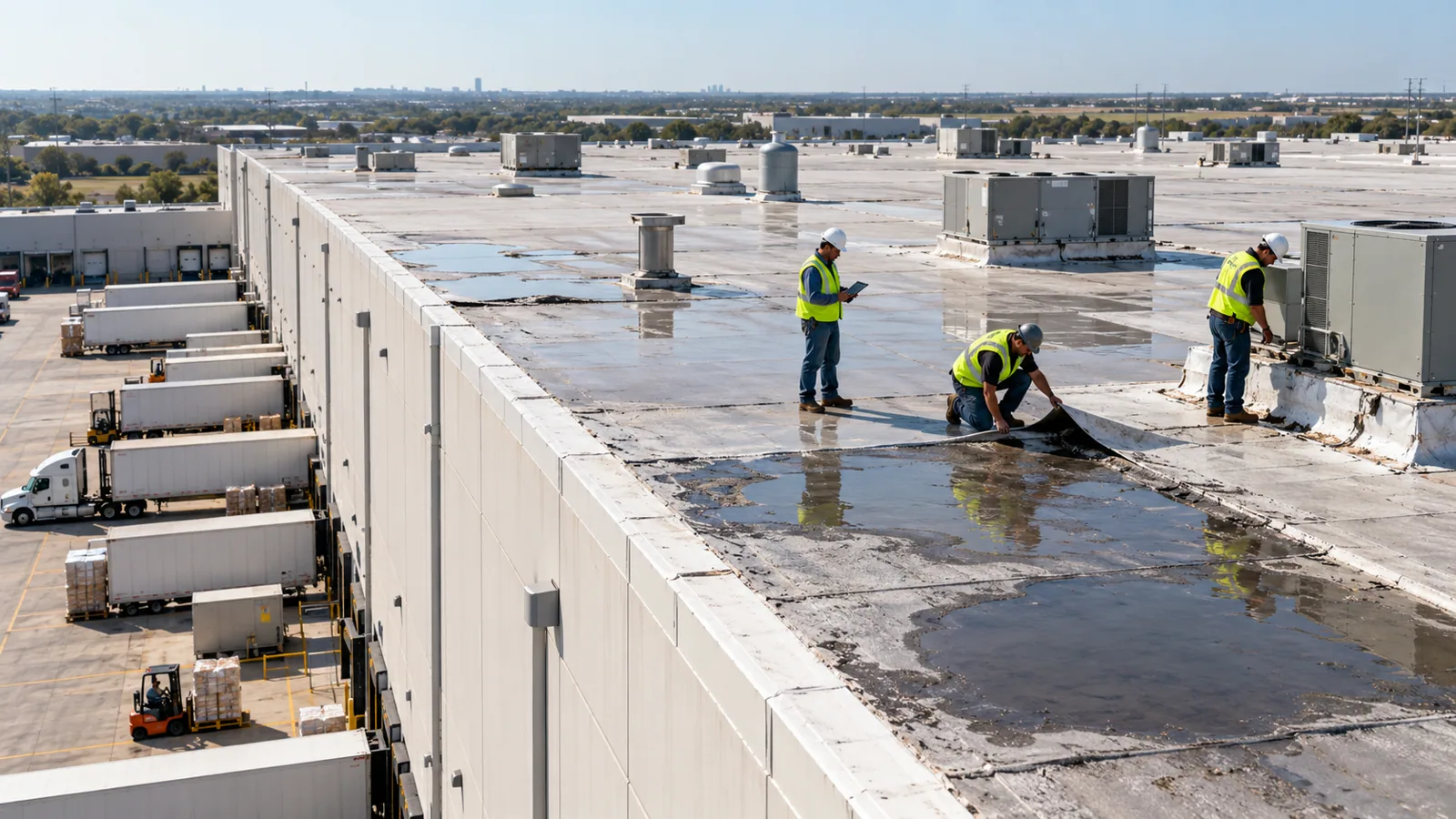 Commercial Roof Replacement in Glendale, CA