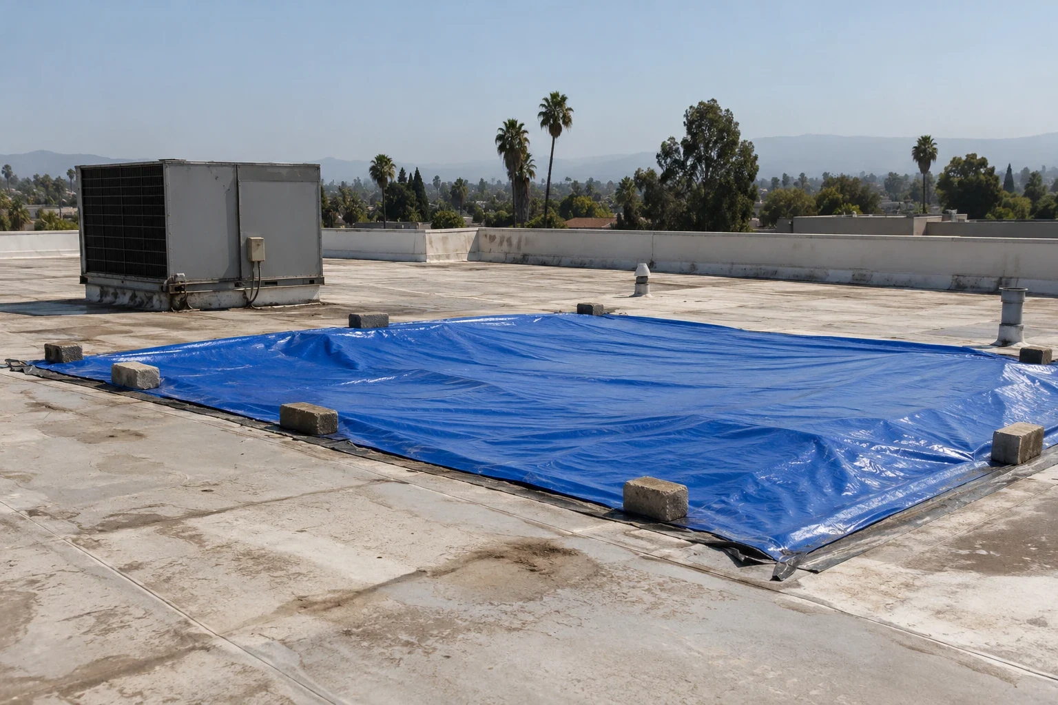 Emergency Commercial Roof Repair in Glendale, CA